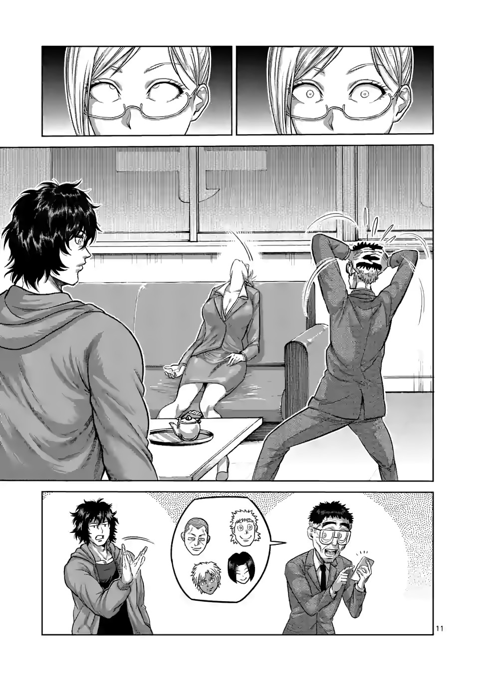 Kengan Omega Chapter 56 page 11 - Chapter 56: The Representatives Finalized