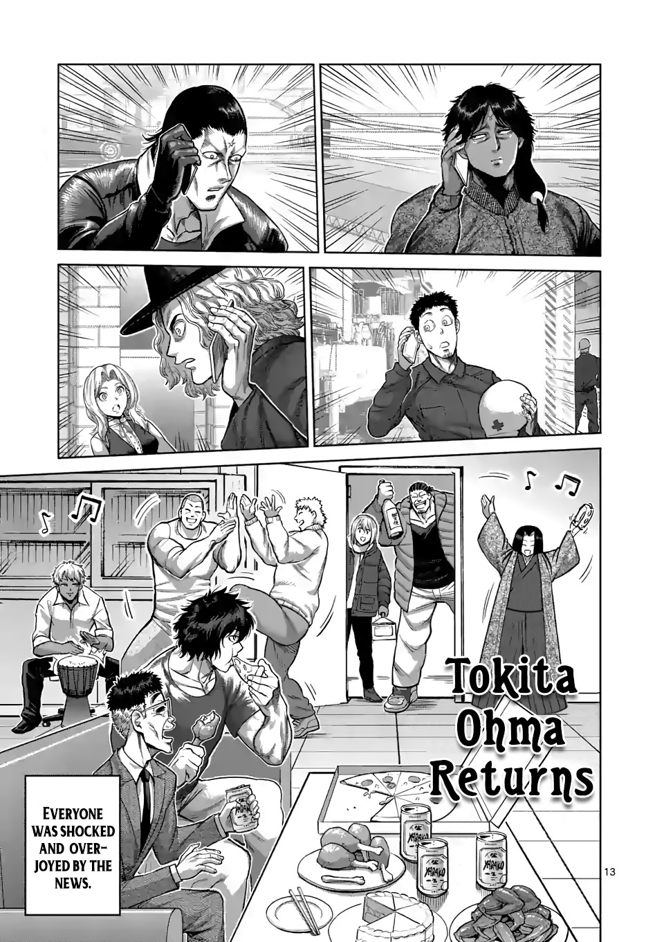 Kengan Omega Chapter 56 page 13 - Chapter 56: The Representatives Finalized