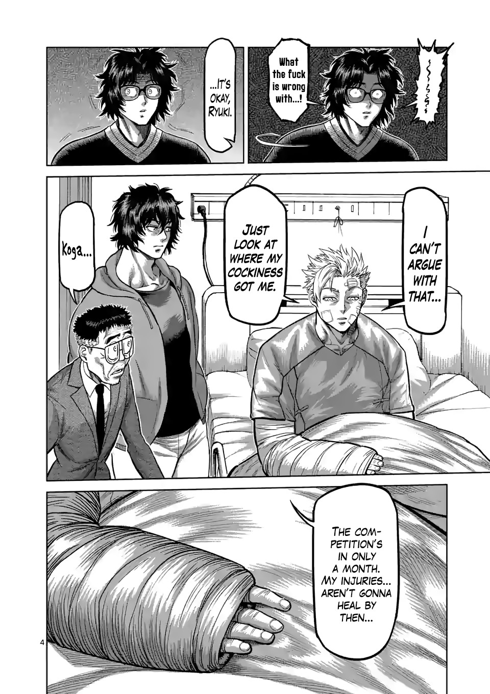 Kengan Omega Chapter 56 page 4 - Chapter 56: The Representatives Finalized