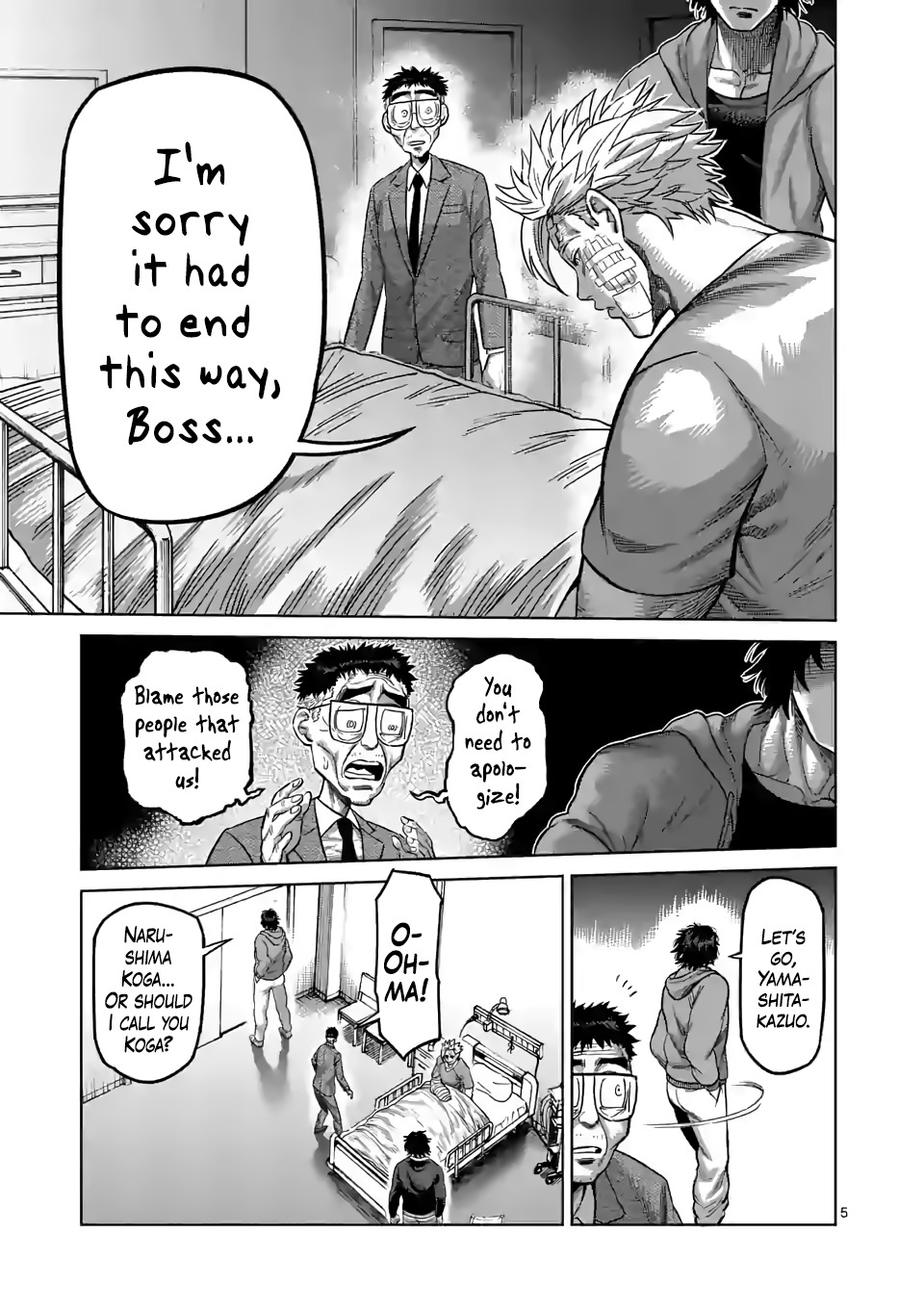 Kengan Omega Chapter 56 page 5 - Chapter 56: The Representatives Finalized