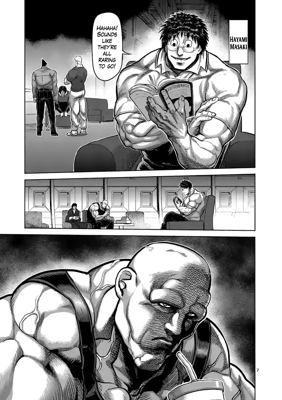 Kengan Omega Chapter 57 page 7 - Chapter 57: The Fighters Enter