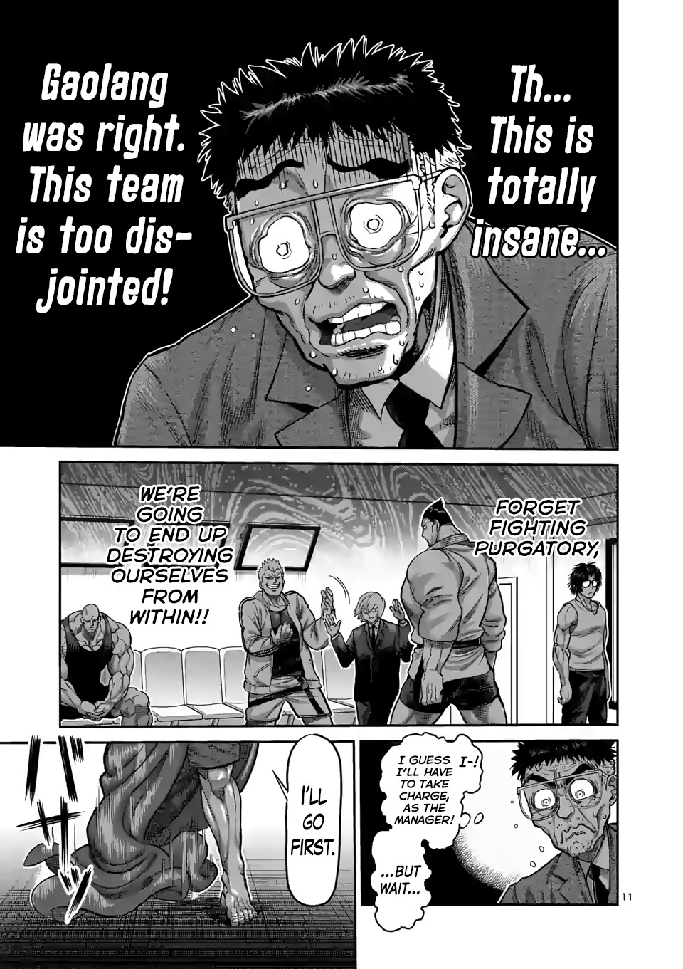 Kengan Omega Chapter 58 page 11 - Chapter 58: First Up