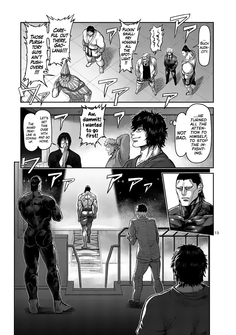Kengan Omega Chapter 58 page 13 - Chapter 58: First Up