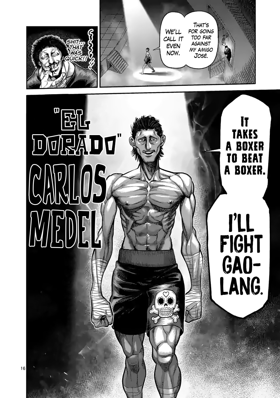 Kengan Omega Chapter 58 page 16 - Chapter 58: First Up