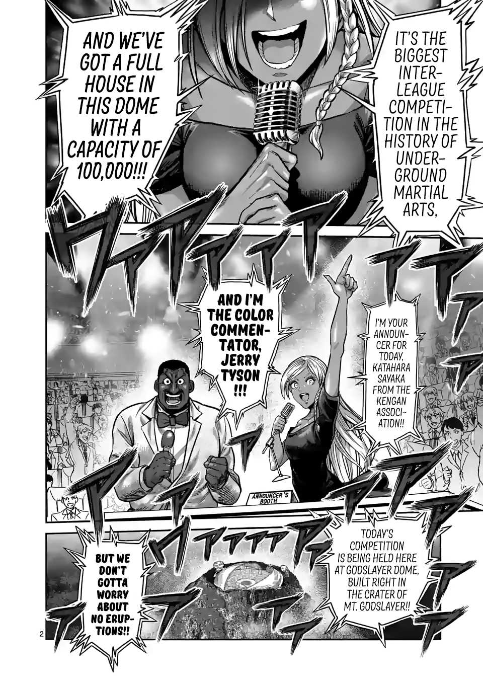 Kengan Omega Chapter 58 page 2 - Chapter 58: First Up