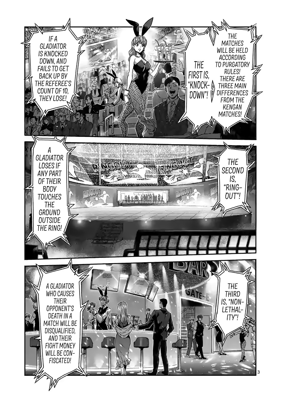 Kengan Omega Chapter 58 page 3 - Chapter 58: First Up