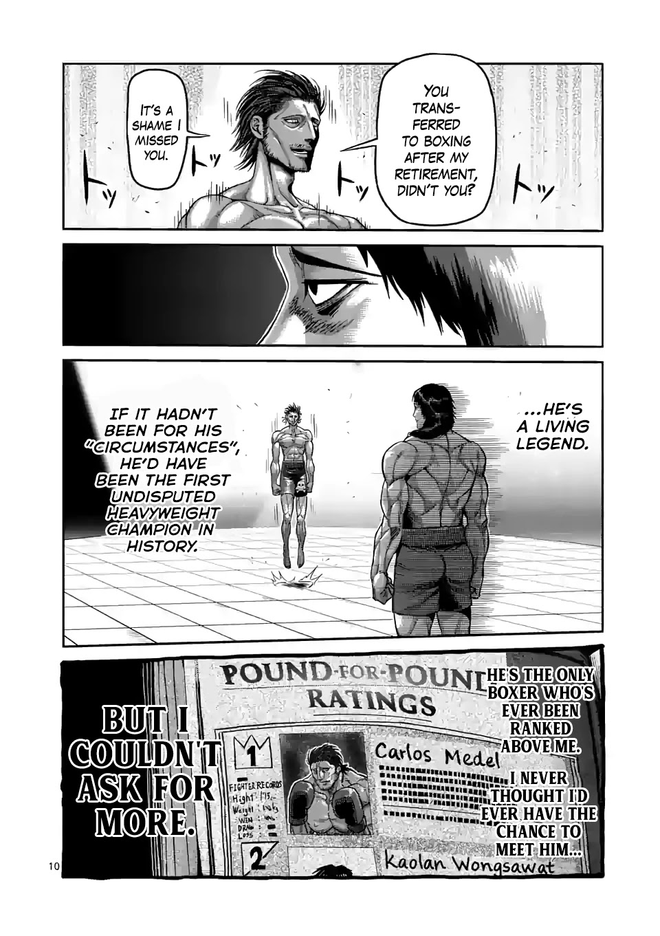 Kengan Omega Chapter 59 page 10 - Chapter 59: The Legend of El Dorado