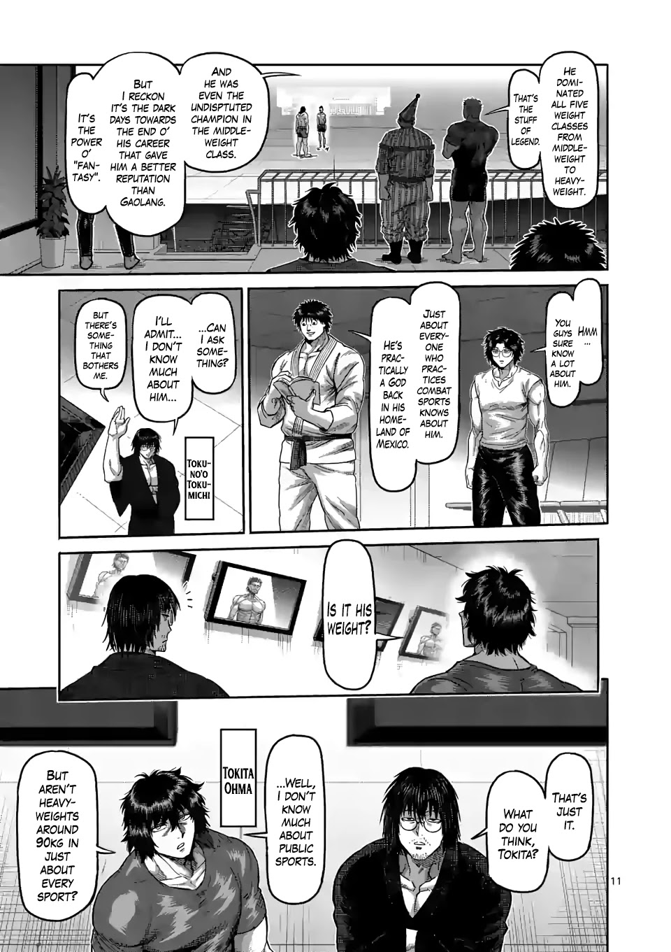 Kengan Omega Chapter 59 page 11 - Chapter 59: The Legend of El Dorado