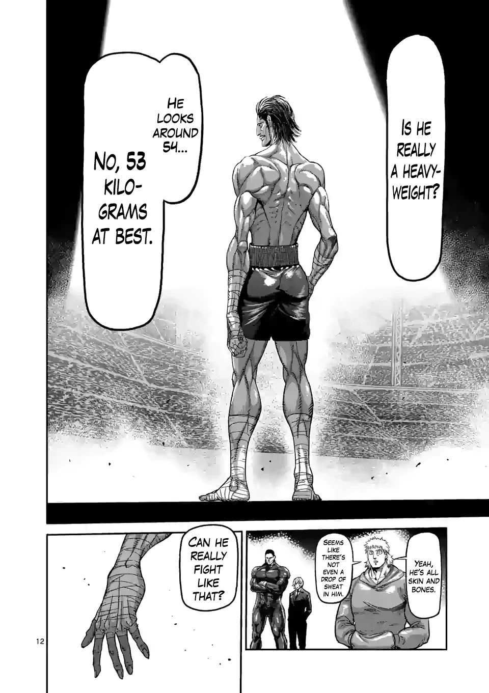 Kengan Omega Chapter 59 page 12 - Chapter 59: The Legend of El Dorado