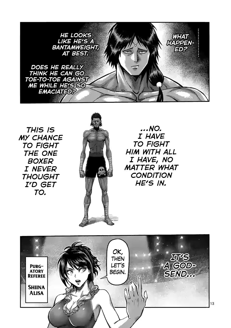 Kengan Omega Chapter 59 page 13 - Chapter 59: The Legend of El Dorado