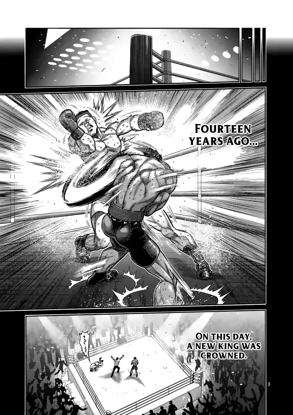Kengan Omega Chapter 59 page 3 - Chapter 59: The Legend of El Dorado