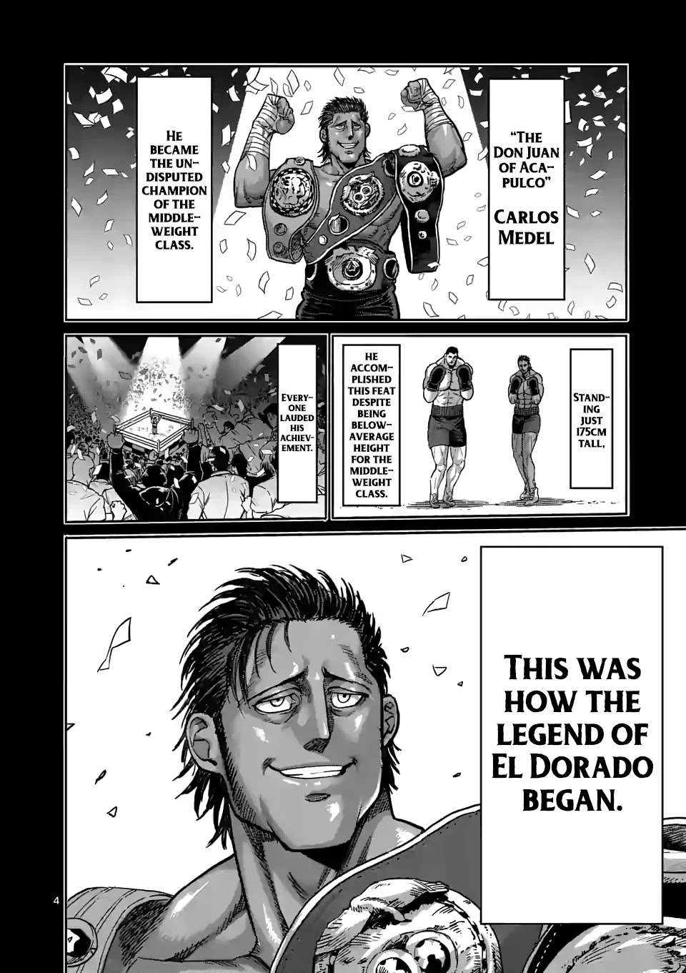 Kengan Omega Chapter 59 page 4 - Chapter 59: The Legend of El Dorado