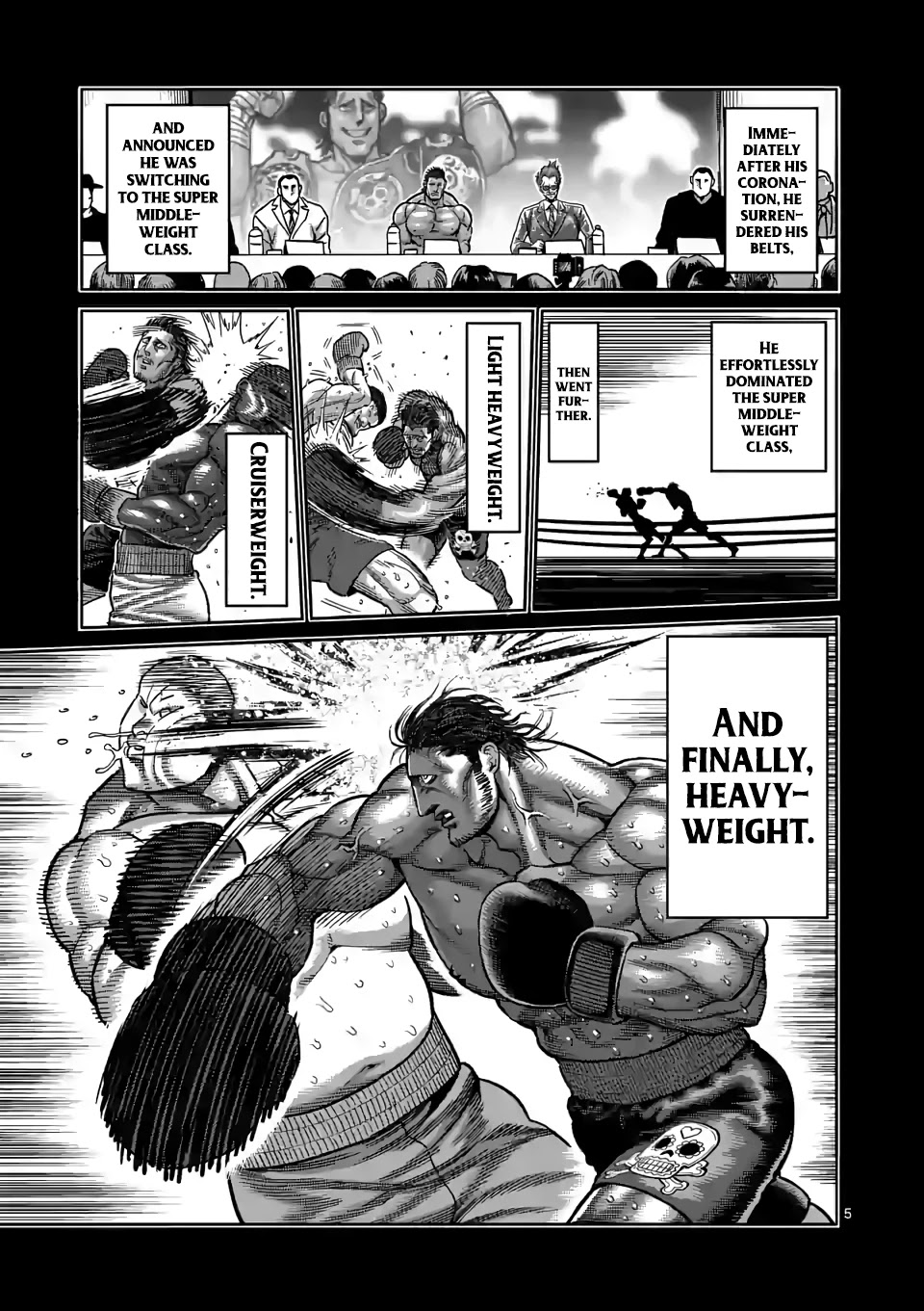 Kengan Omega Chapter 59 page 5 - Chapter 59: The Legend of El Dorado