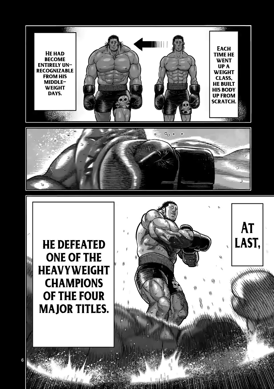 Kengan Omega Chapter 59 page 6 - Chapter 59: The Legend of El Dorado