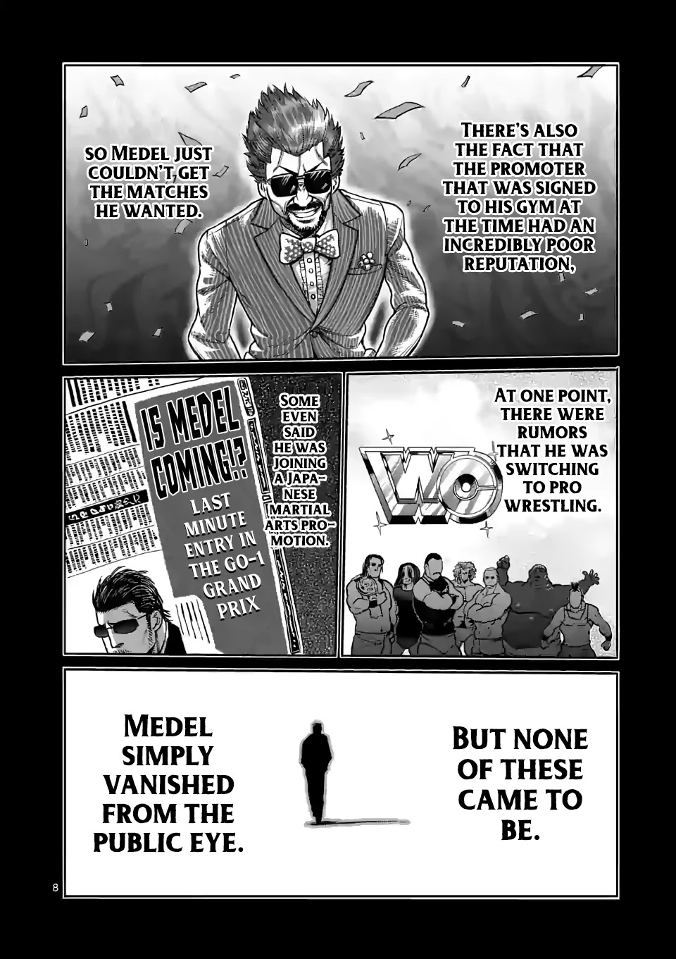 Kengan Omega Chapter 59 page 8 - Chapter 59: The Legend of El Dorado