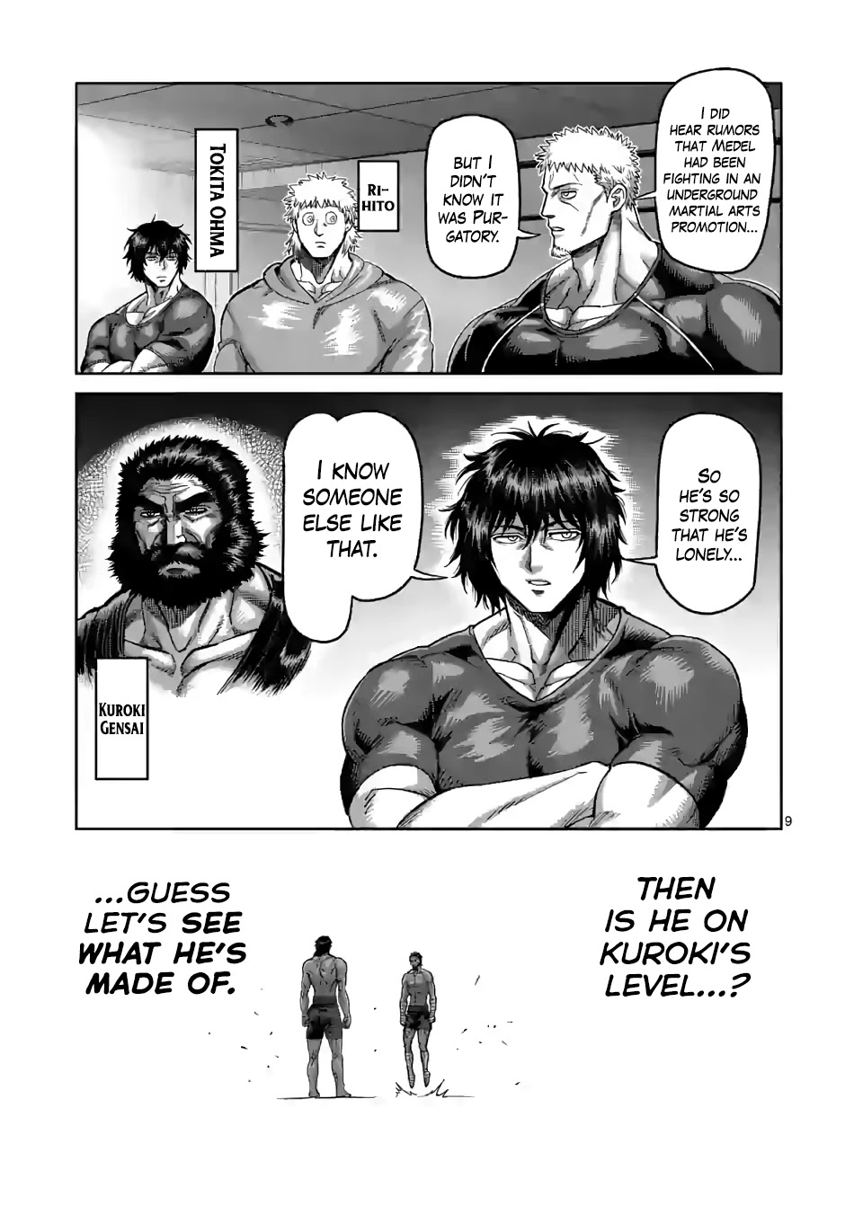 Kengan Omega Chapter 59 page 9 - Chapter 59: The Legend of El Dorado