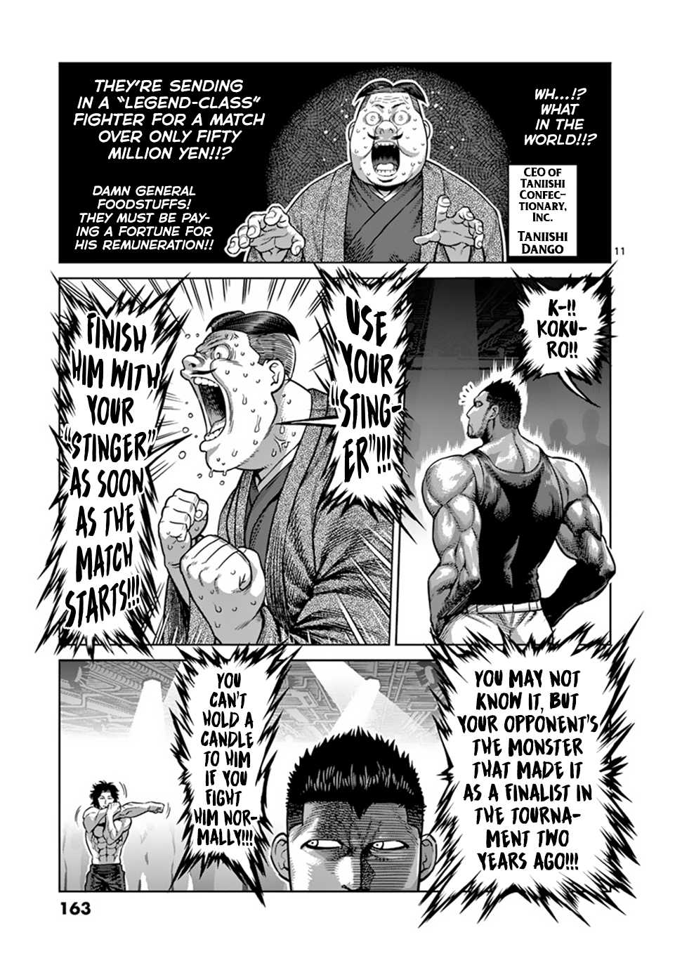 Kengan Omega Chapter 6 page 11 - Chapter 6: Ryuki's First Battle