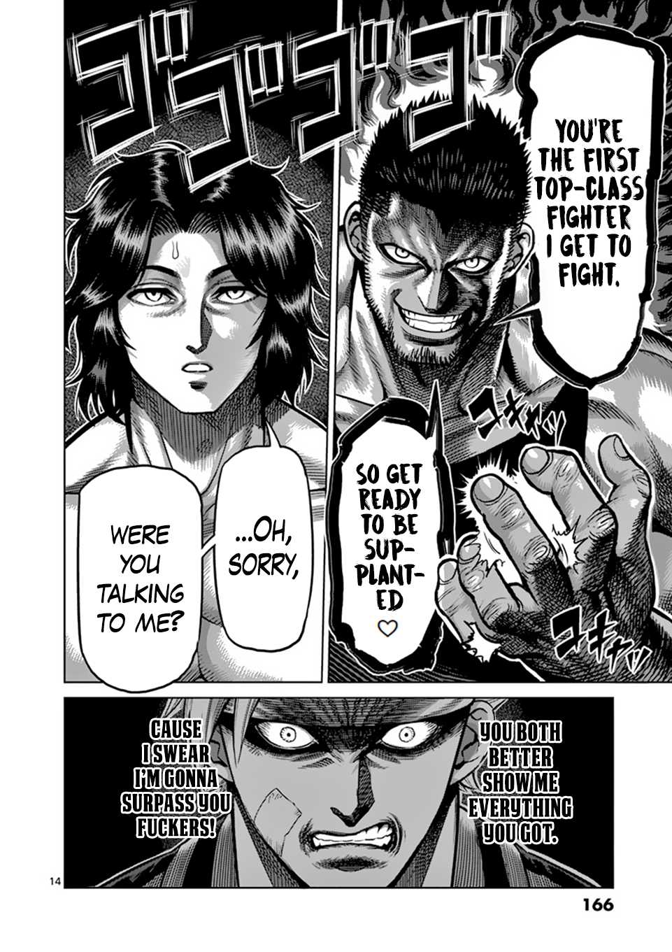 Kengan Omega Chapter 6 page 14 - Chapter 6: Ryuki's First Battle