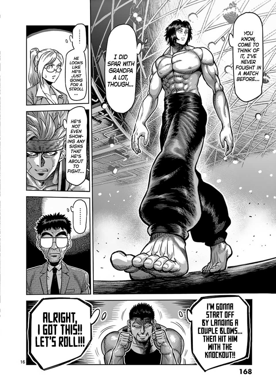 Kengan Omega Chapter 6 page 16 - Chapter 6: Ryuki's First Battle
