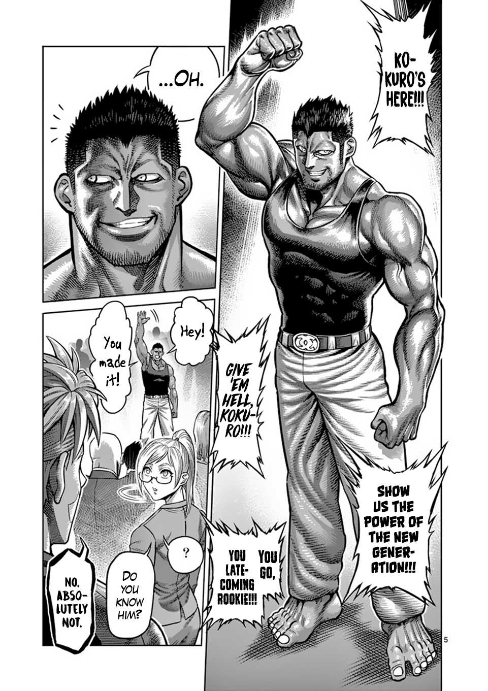 Kengan Omega Chapter 6 page 5 - Chapter 6: Ryuki's First Battle