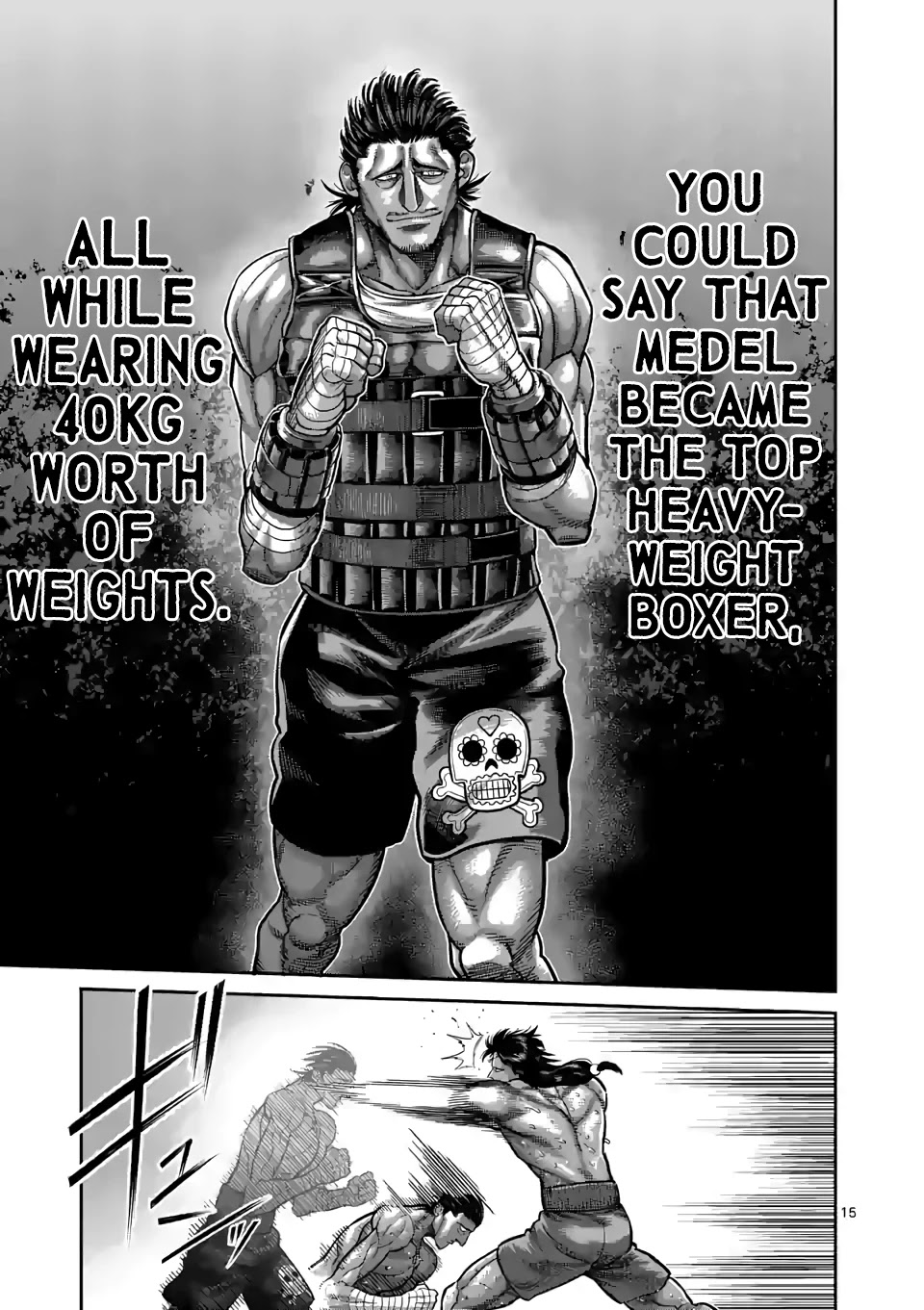 Kengan Omega Chapter 60 page 15 - Chapter 60: The Real Medel