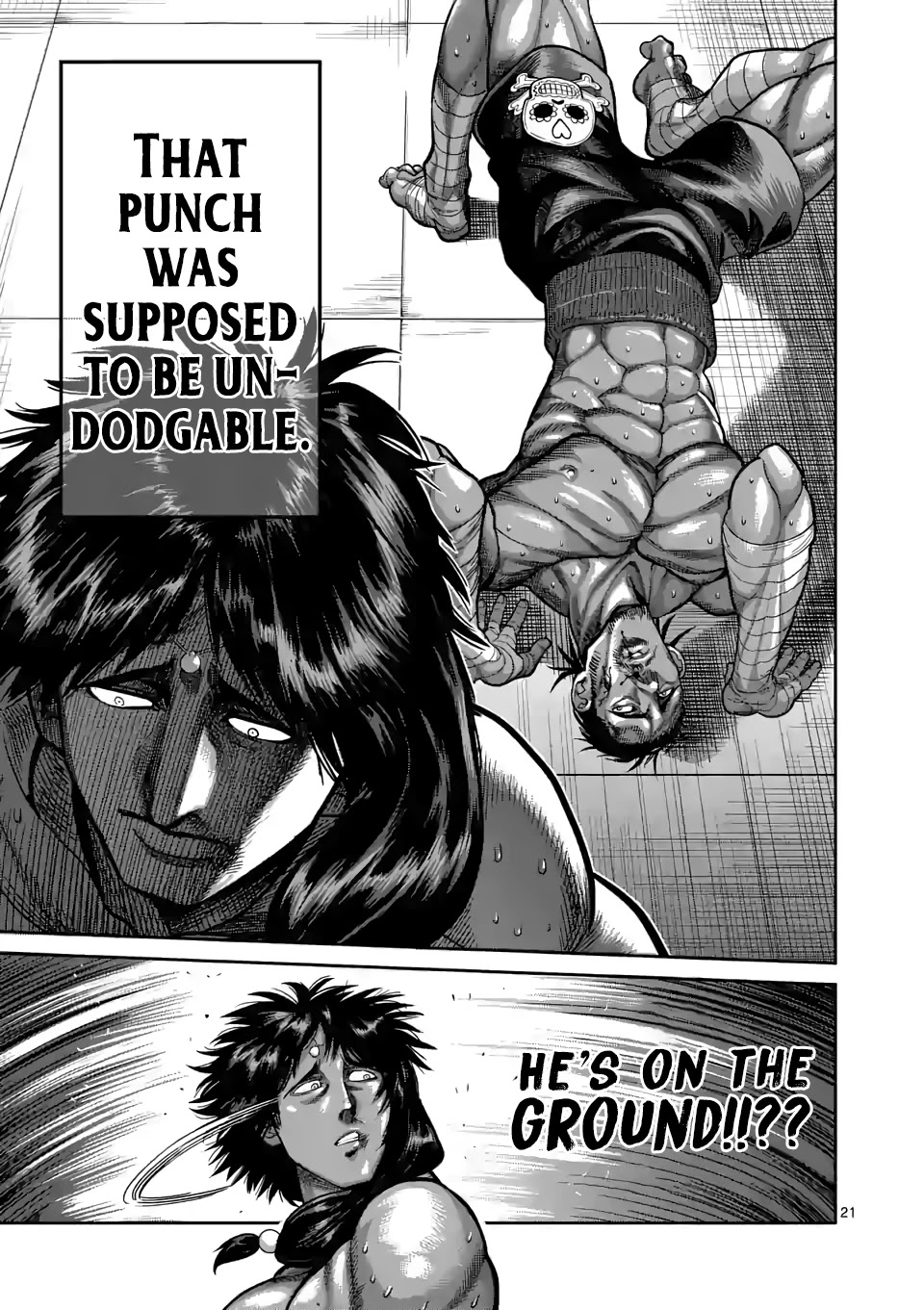 Kengan Omega Chapter 60 page 21 - Chapter 60: The Real Medel