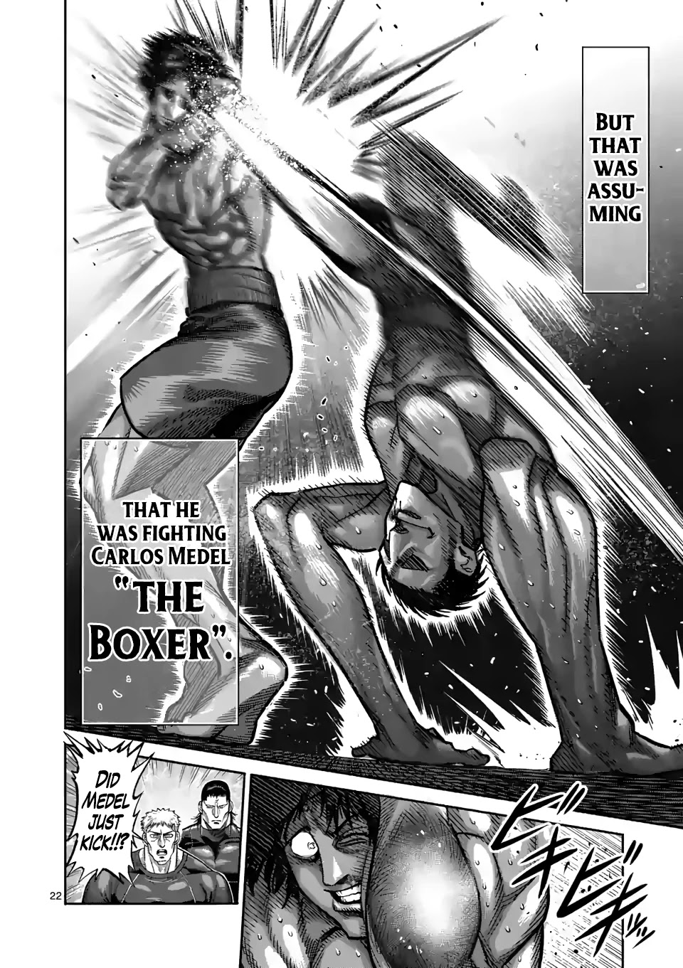 Kengan Omega Chapter 60 page 22 - Chapter 60: The Real Medel