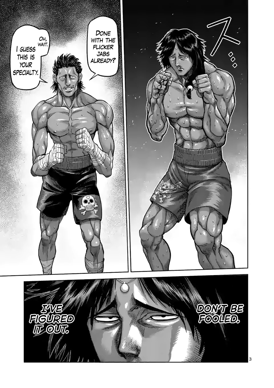 Kengan Omega Chapter 60 page 3 - Chapter 60: The Real Medel