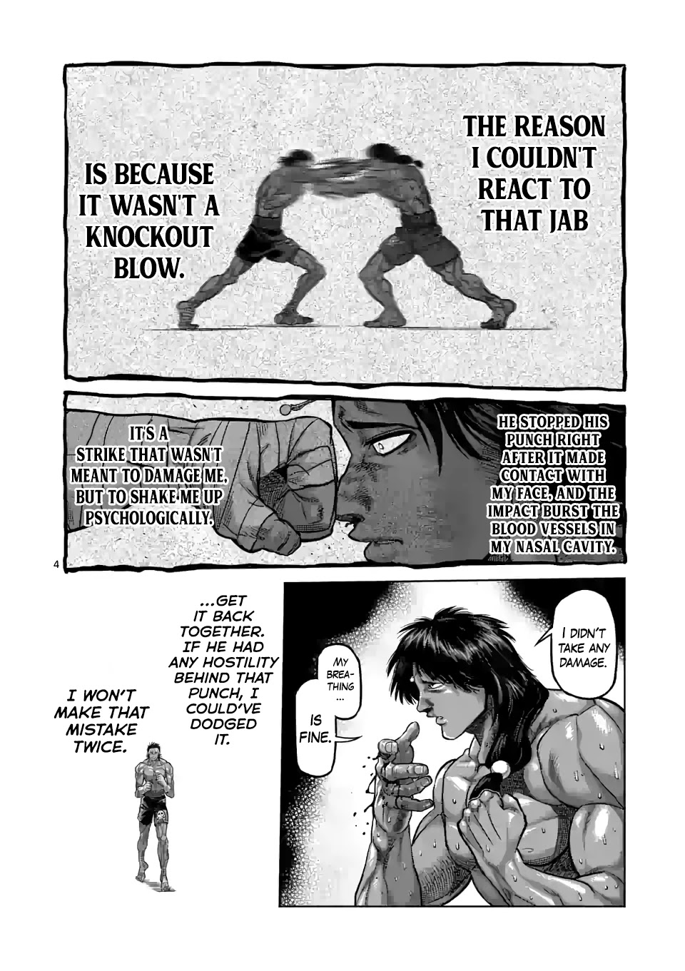 Kengan Omega Chapter 60 page 4 - Chapter 60: The Real Medel