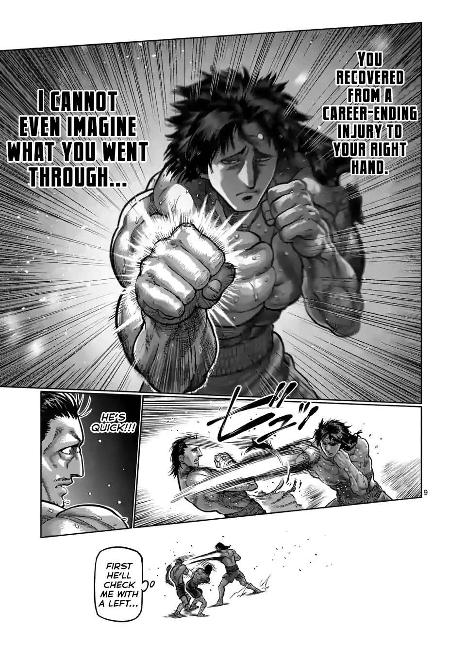 Kengan Omega Chapter 60 page 9 - Chapter 60: The Real Medel