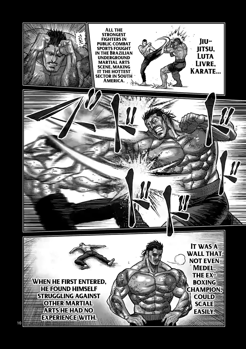 Kengan Omega Chapter 61 page 10 - Chapter 61: The Genius Striker