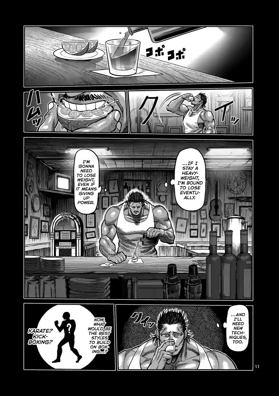 Kengan Omega Chapter 61 page 11 - Chapter 61: The Genius Striker