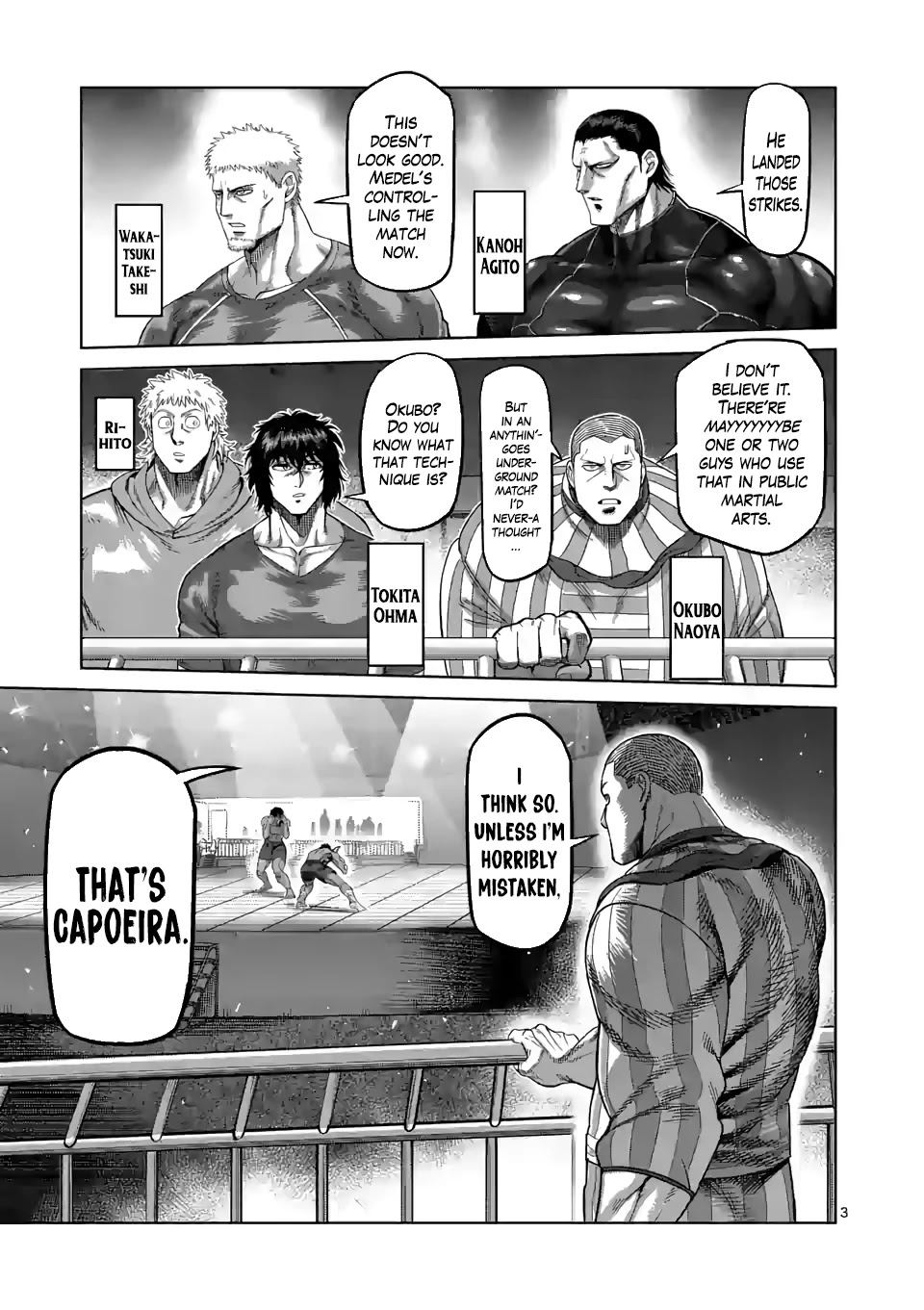 Kengan Omega Chapter 61 page 3 - Chapter 61: The Genius Striker