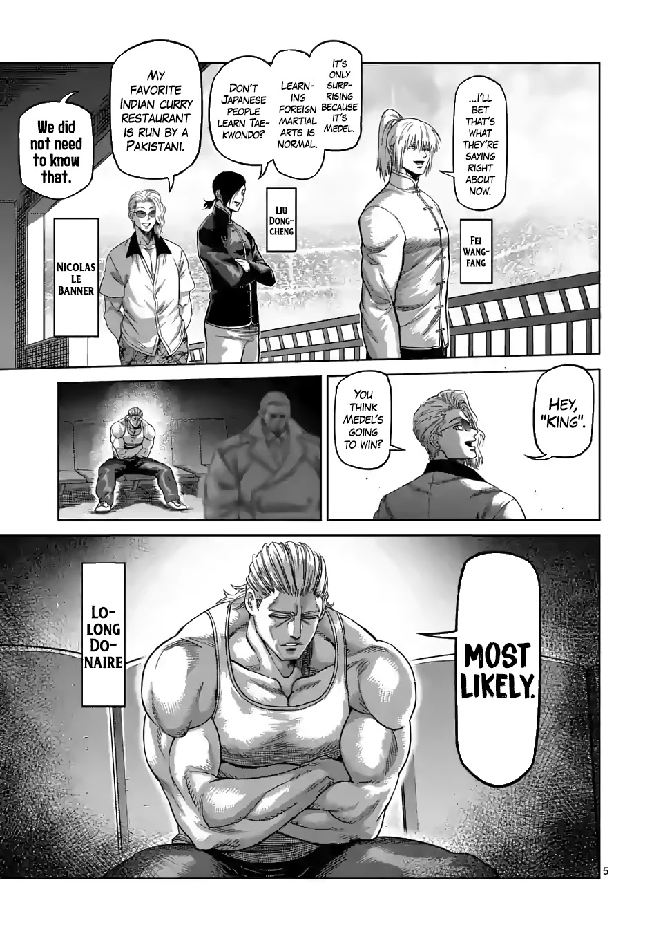 Kengan Omega Chapter 61 page 5 - Chapter 61: The Genius Striker