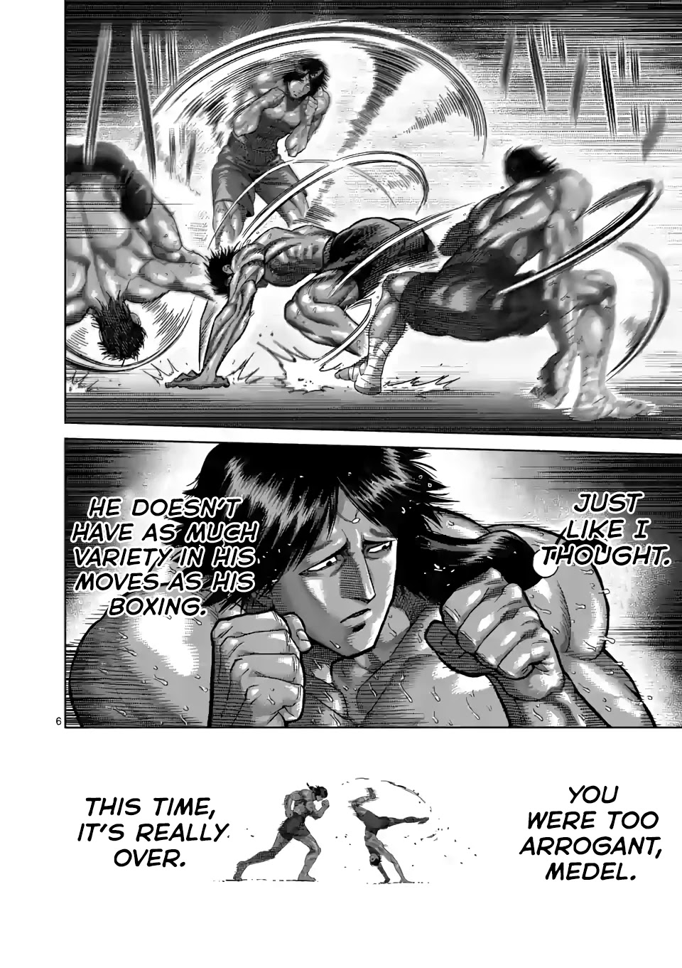 Kengan Omega Chapter 61 page 6 - Chapter 61: The Genius Striker