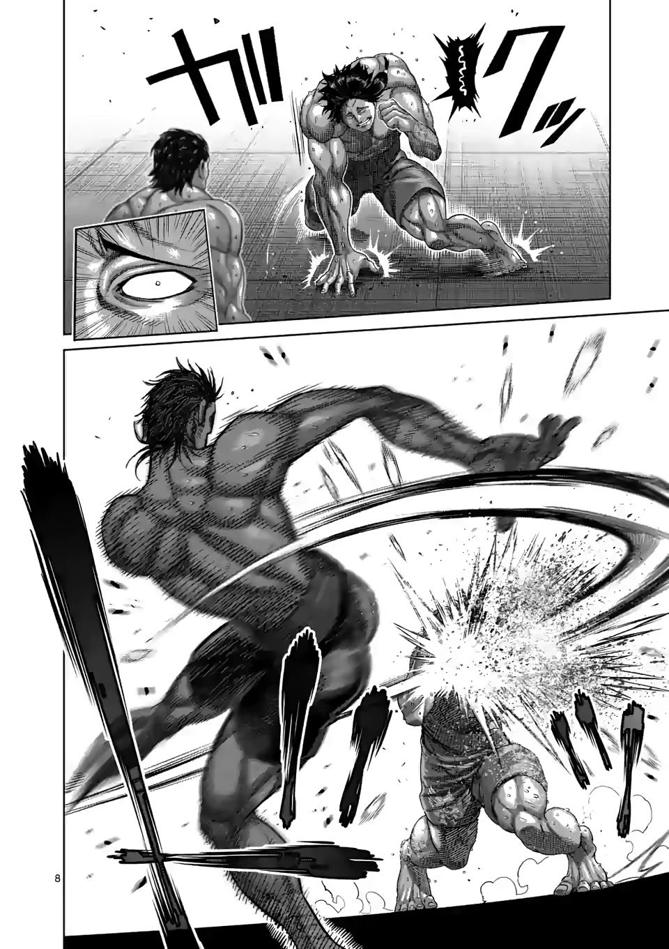 Kengan Omega Chapter 61 page 8 - Chapter 61: The Genius Striker