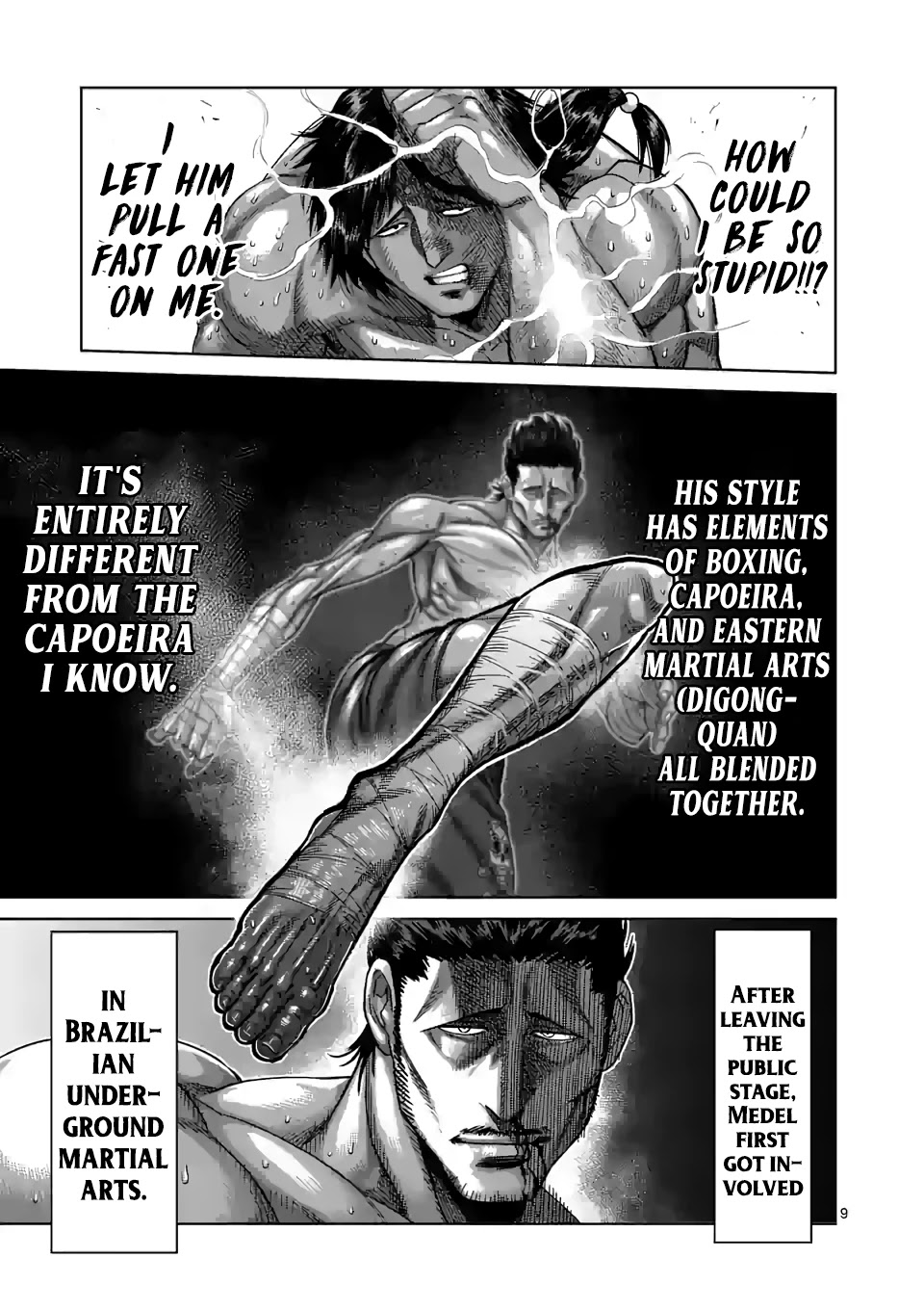 Kengan Omega Chapter 61 page 9 - Chapter 61: The Genius Striker