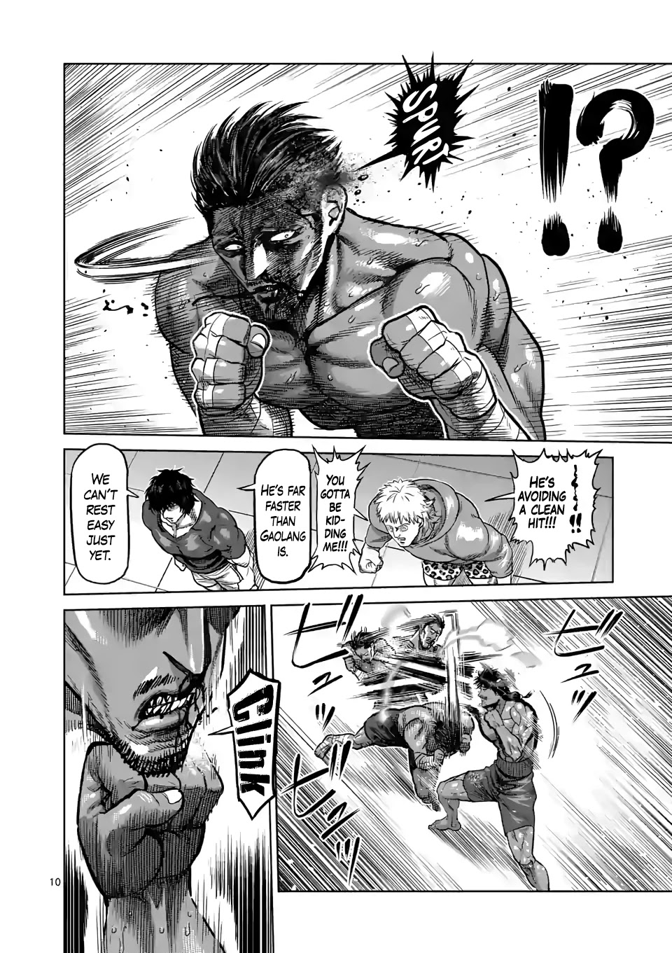 Kengan Omega Chapter 63 page 10 - Chapter 63: The God Fist Unleashed