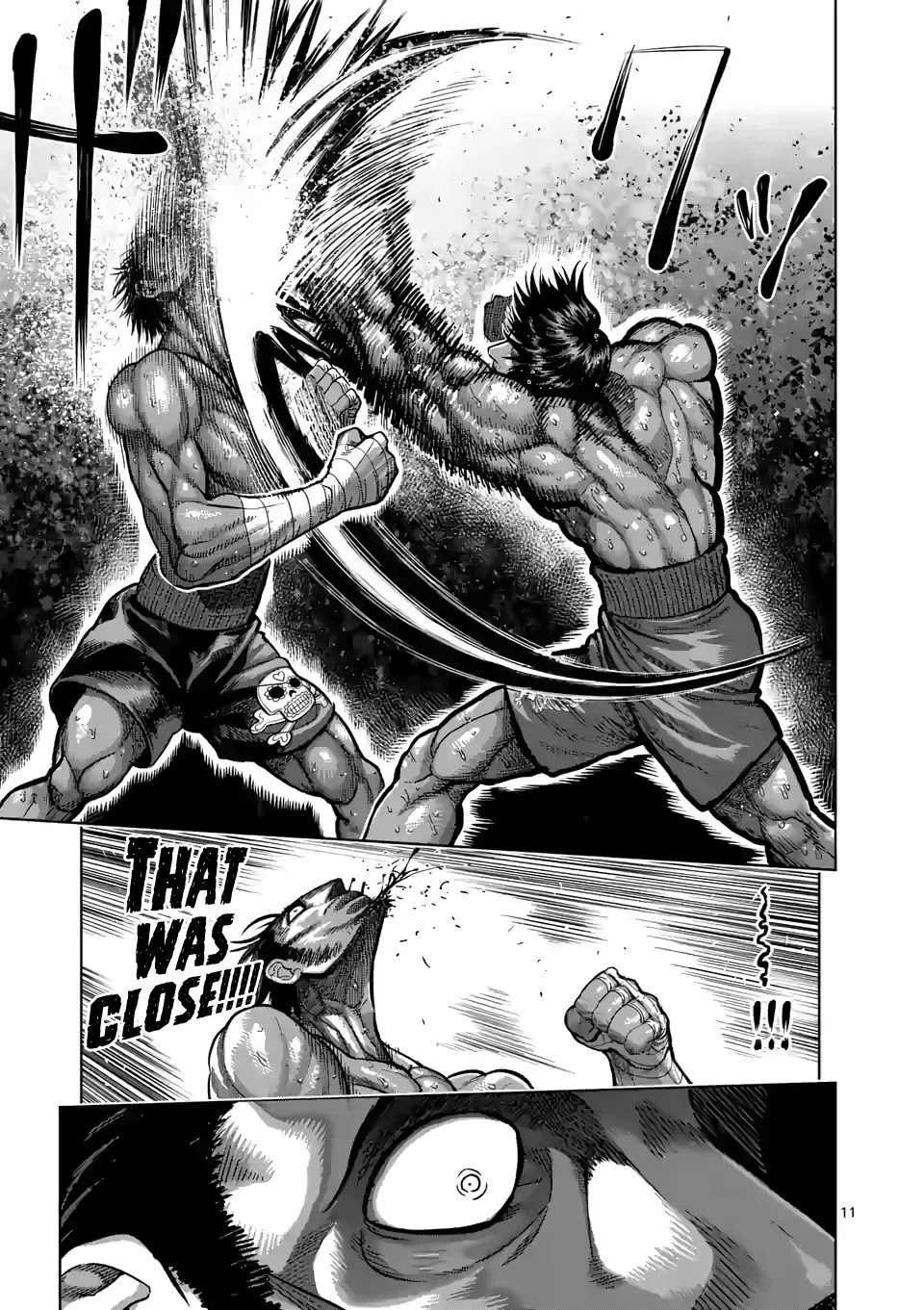 Kengan Omega Chapter 63 page 11 - Chapter 63: The God Fist Unleashed