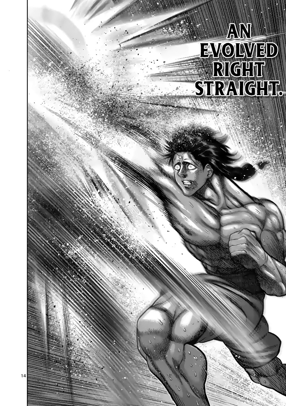 Kengan Omega Chapter 63 page 14 - Chapter 63: The God Fist Unleashed