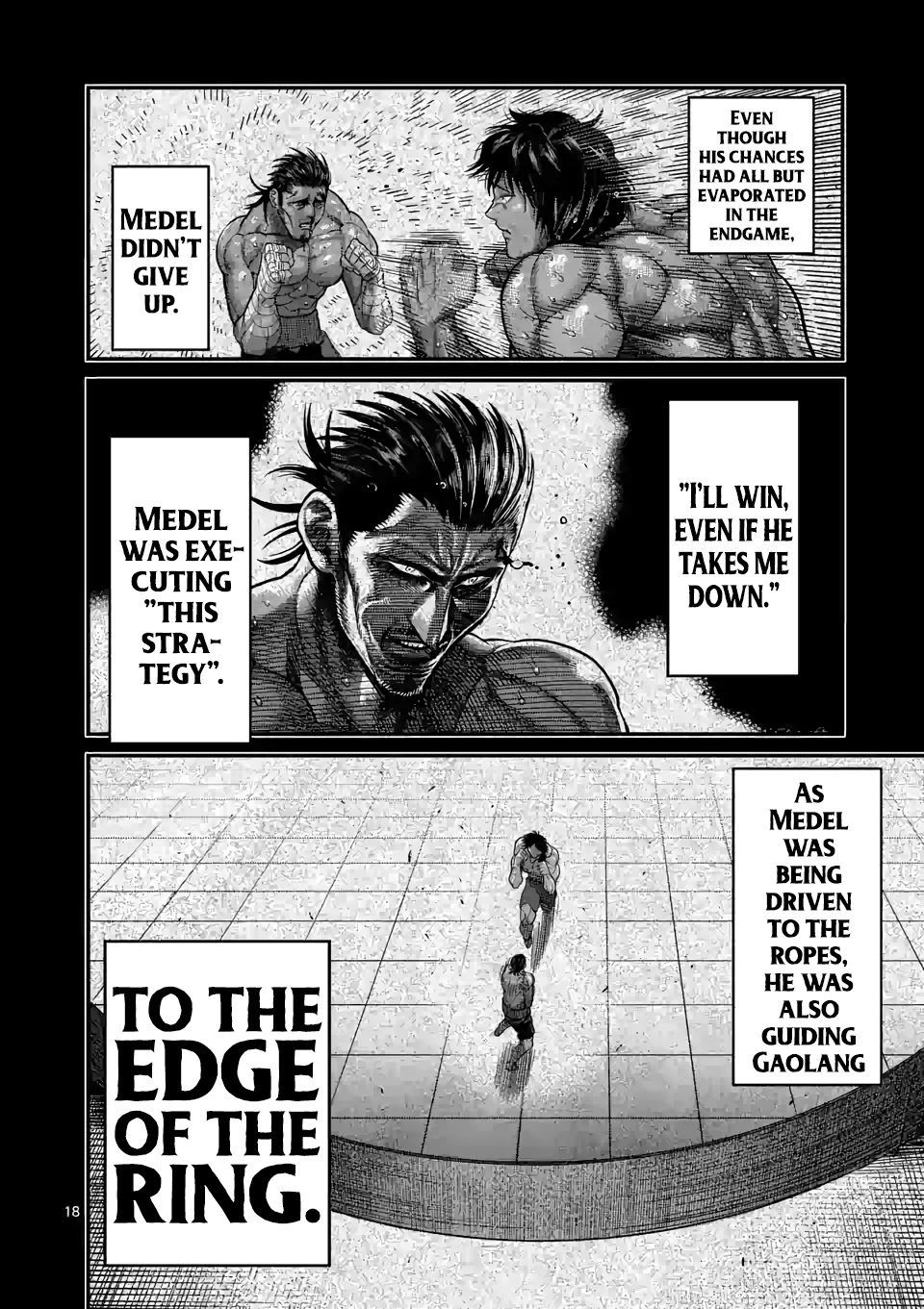 Kengan Omega Chapter 63 page 18 - Chapter 63: The God Fist Unleashed