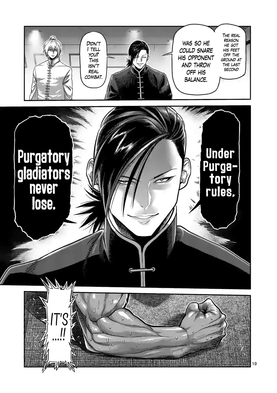 Kengan Omega Chapter 63 page 19 - Chapter 63: The God Fist Unleashed
