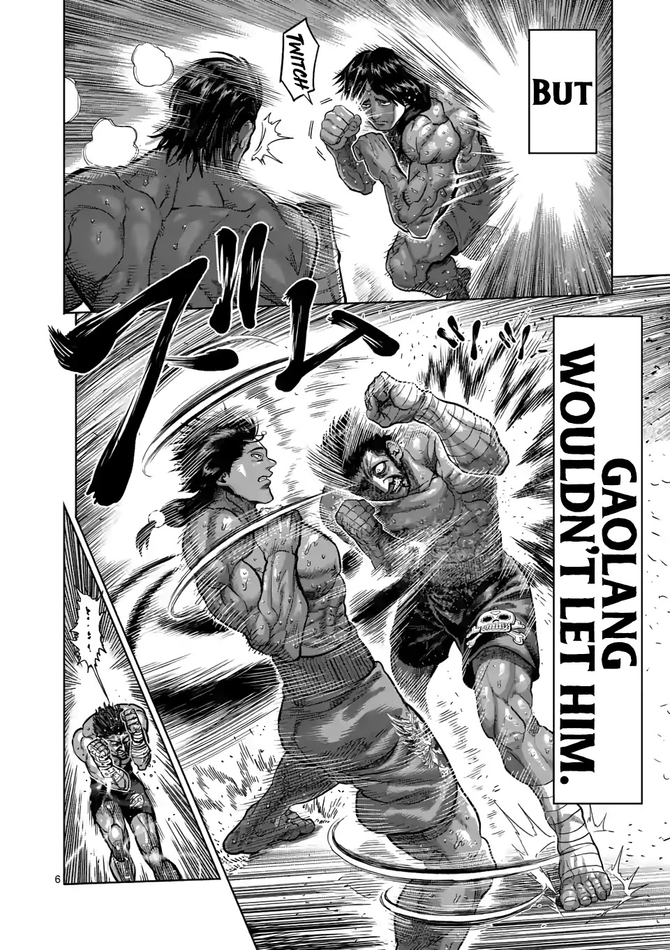 Kengan Omega Chapter 63 page 6 - Chapter 63: The God Fist Unleashed
