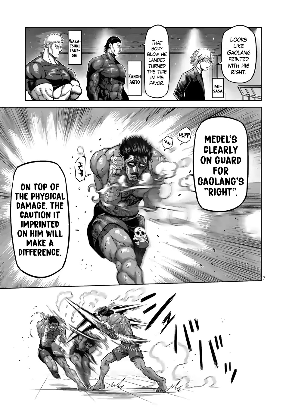 Kengan Omega Chapter 63 page 7 - Chapter 63: The God Fist Unleashed