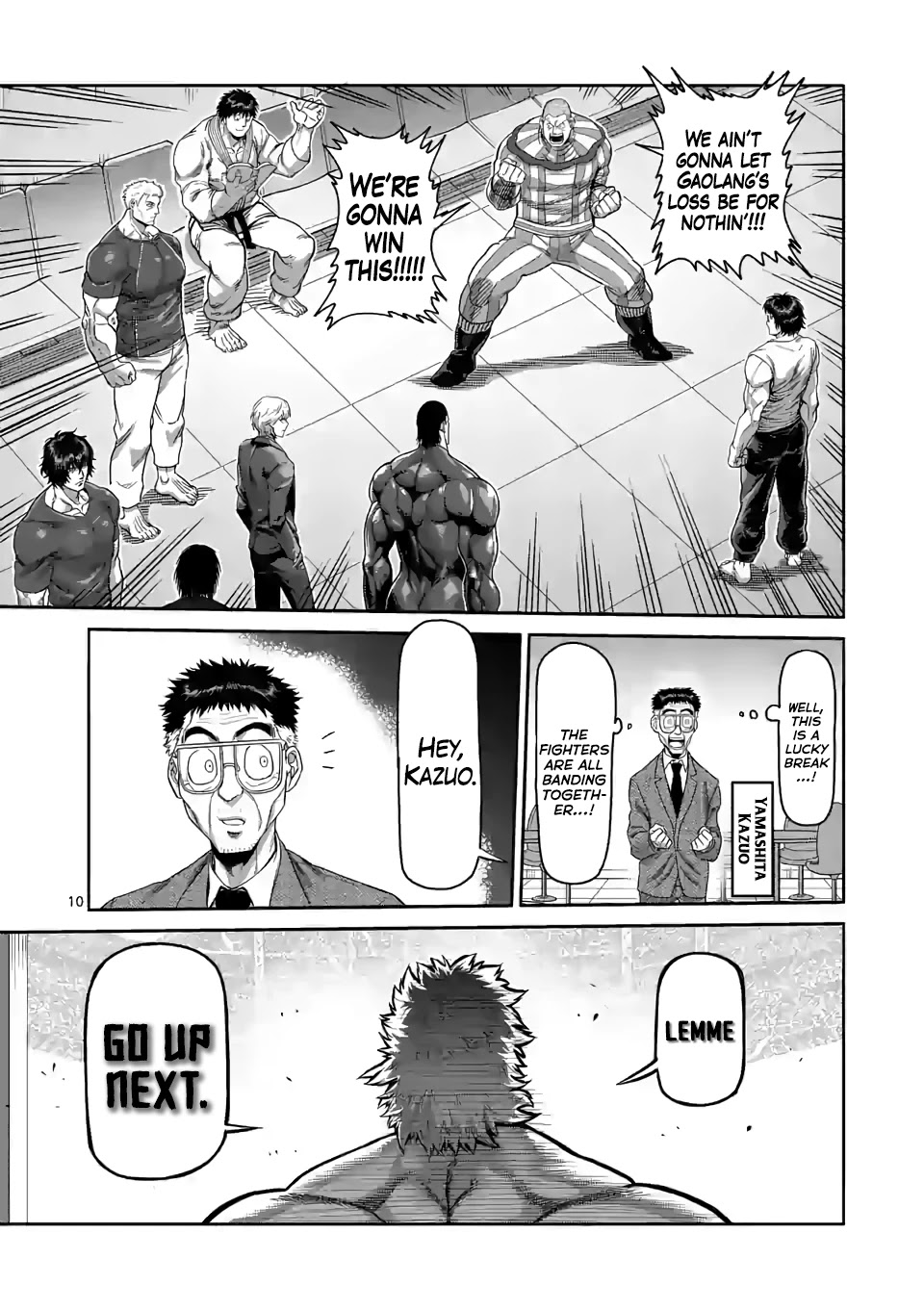 Kengan Omega Chapter 64 page 10 - Chapter 64: Round Two