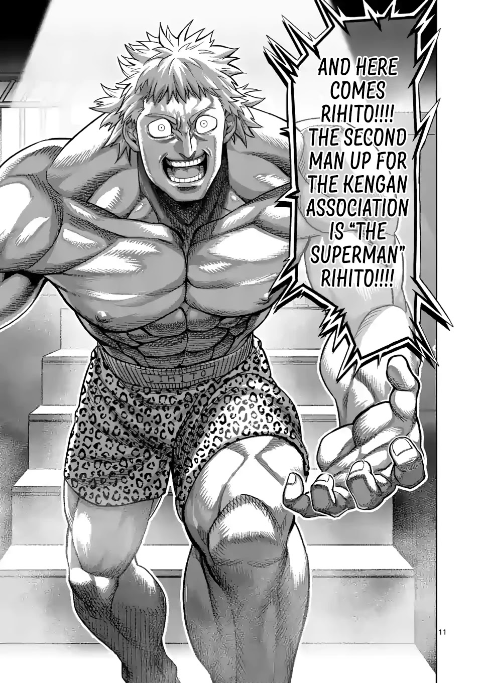 Kengan Omega Chapter 64 page 11 - Chapter 64: Round Two