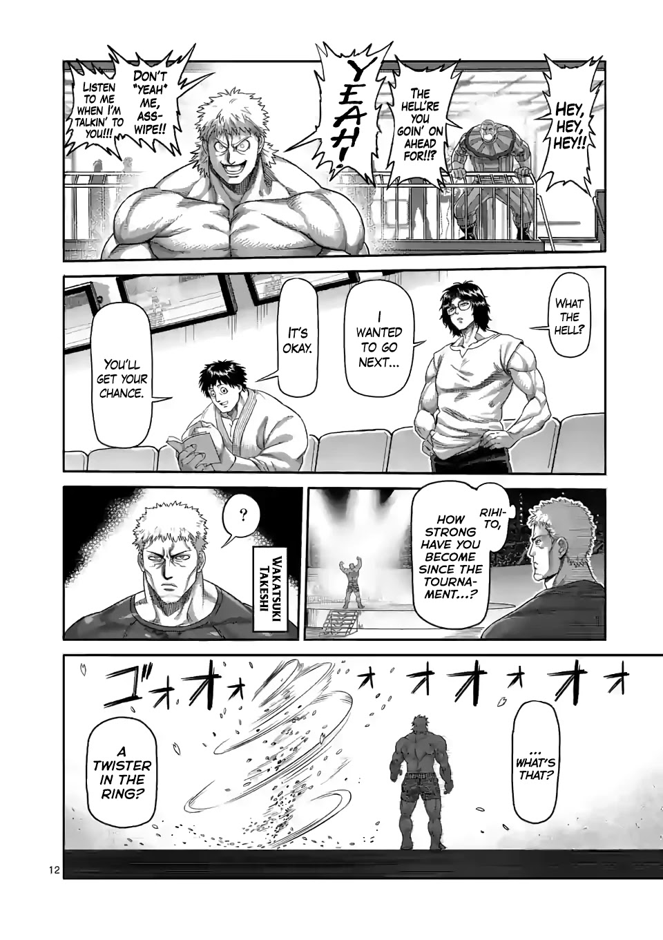 Kengan Omega Chapter 64 page 12 - Chapter 64: Round Two