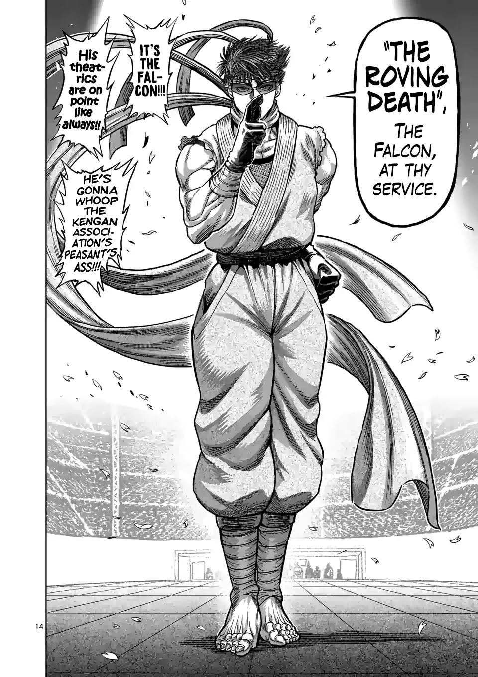Kengan Omega Chapter 64 page 14 - Chapter 64: Round Two