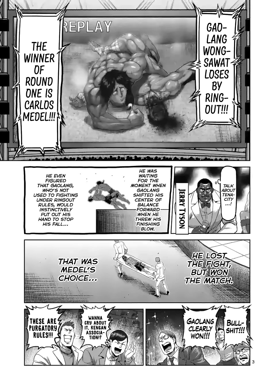 Kengan Omega Chapter 64 page 3 - Chapter 64: Round Two
