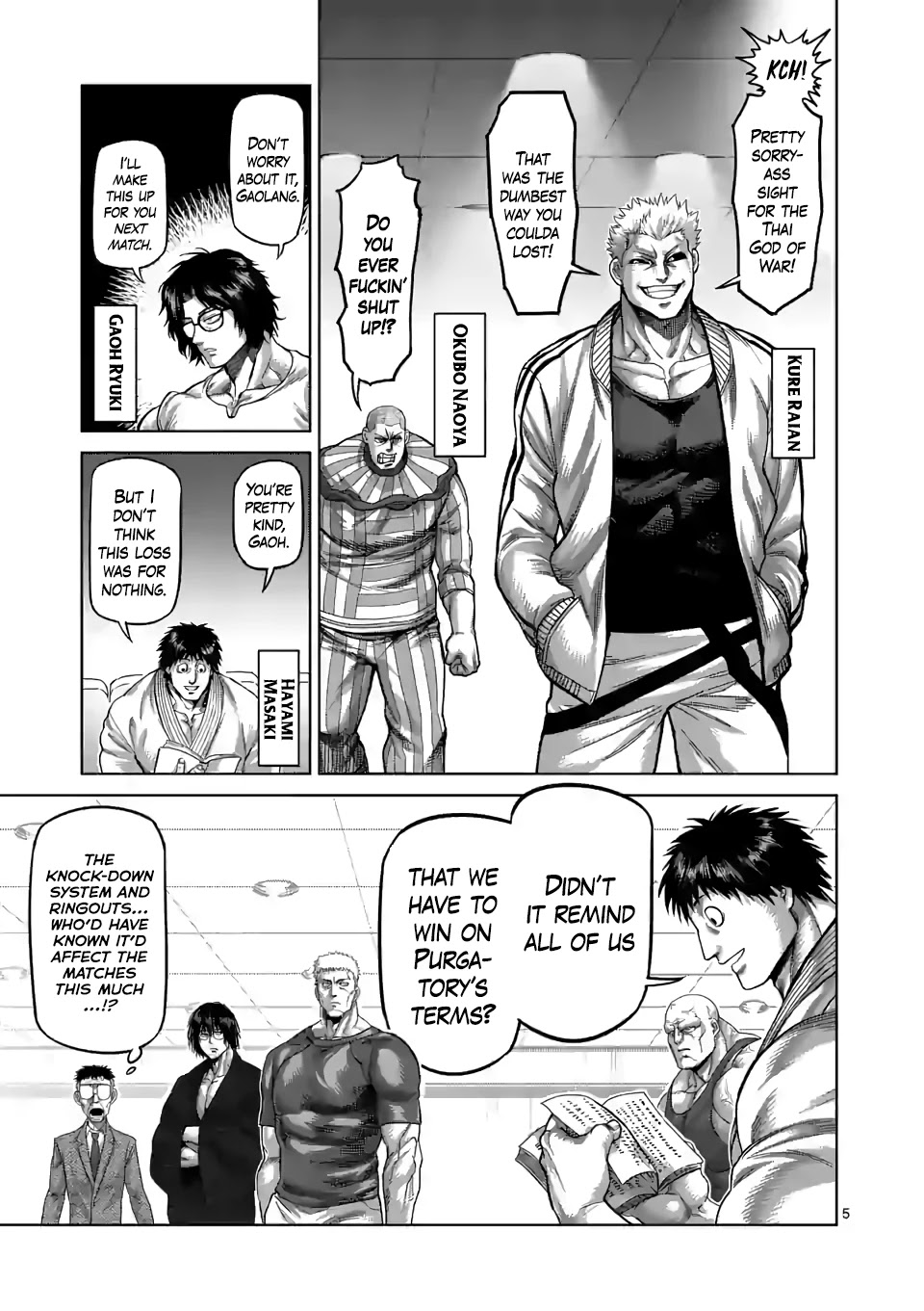 Kengan Omega Chapter 64 page 5 - Chapter 64: Round Two